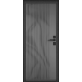 Входная дверь Domani 100B Gravity ЛКП темный пепел