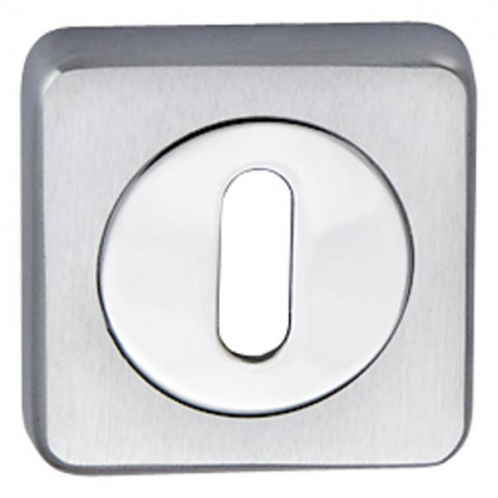 Накладки Oberon MBC (МБС) Normal key, матовый хром/хром