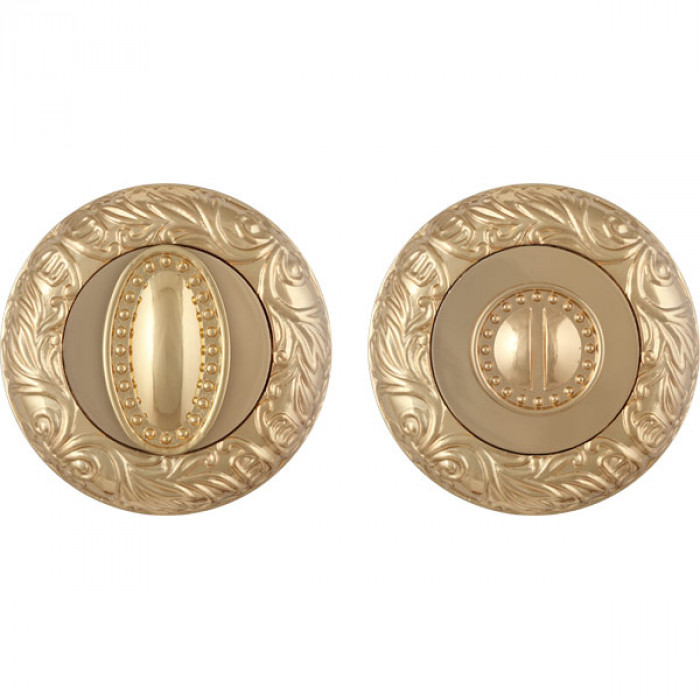 Ручка поворотная Fuaro (Фуаро) BK6 SM GOLD-24 золото 24К