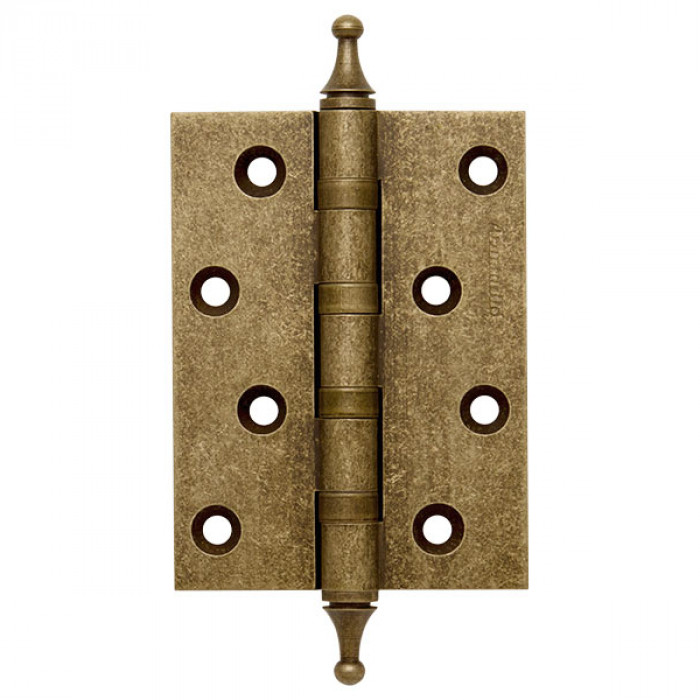 Петля универсальная Armadillo (Армадилло) 4500A (500-A4) 100x75x3 OB Античная бронза Box