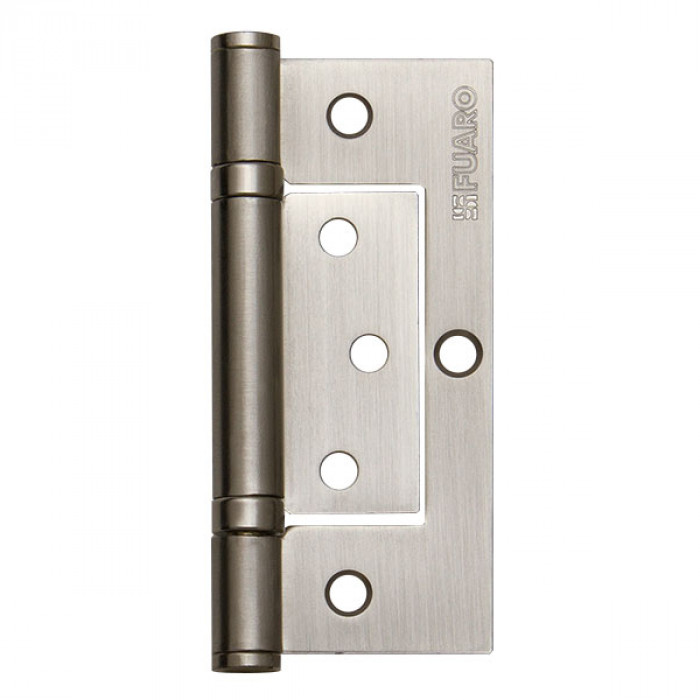 Петля универсальная Fuaro (Фуаро) без врезки 300-2BB/BL 100x2,5 PN (перл. никель) БЛИСТЕР