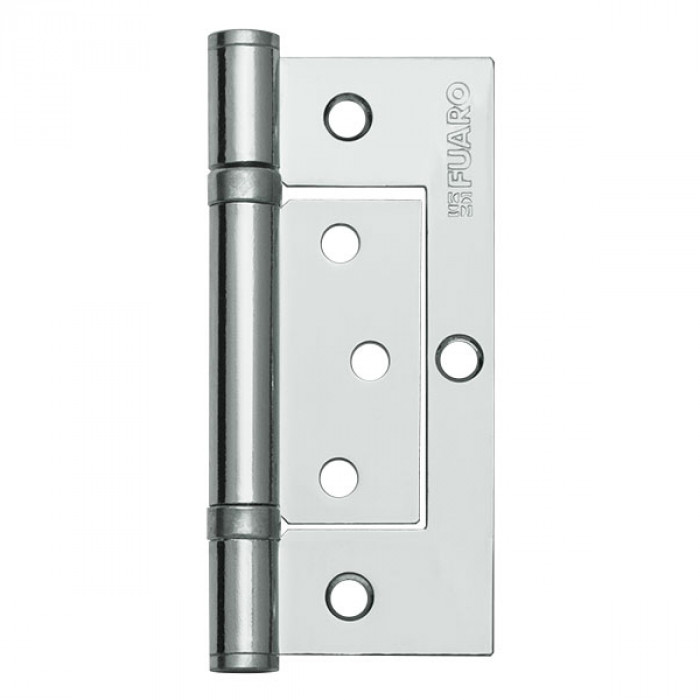 Петля универсальная Fuaro (Фуаро) без врезки 300-2BB/BL 100x2,5 CP (хром) БЛИСТЕР