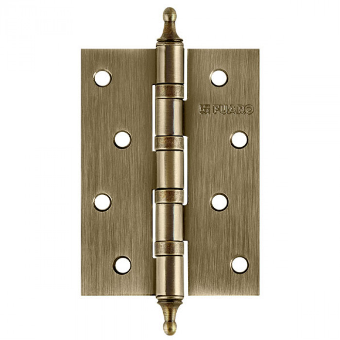 Петля универсальная Fuaro (Фуаро) 4BB/A/BL 100x75x2,5 AB (бронза) БЛИСТЕР