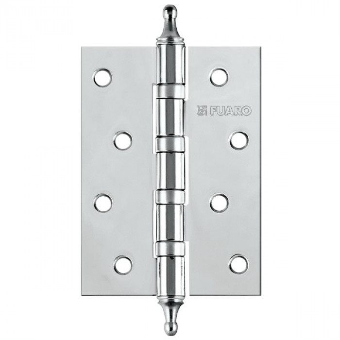 Петля универсальная Fuaro (Фуаро) 4BB/A/BL 100x75x2,5 CP (Хром) БЛИСТЕР
