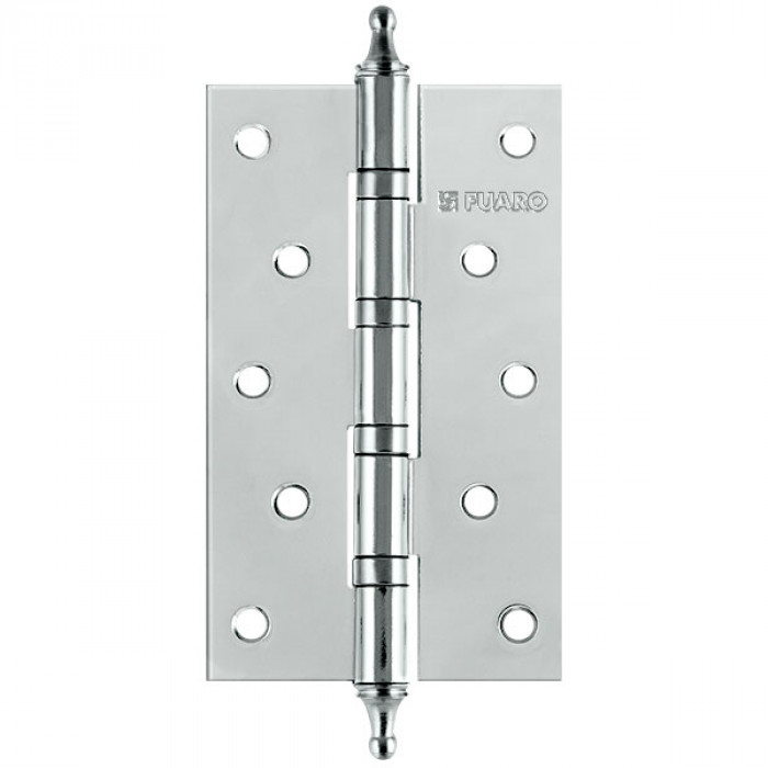 Петля универсальная Fuaro (Фуаро) 4BB/A/BL 125x75x2,5 CP (Хром) БЛИСТЕР