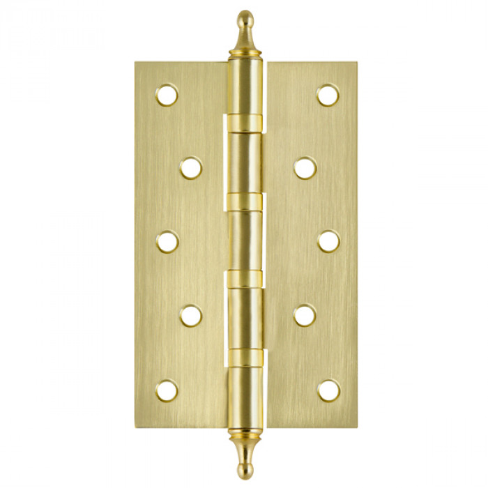 Петля универсальная Fuaro (Фуаро) 4BB/A/BL 125x75x2,5 SB (мат. золото) БЛИСТЕР