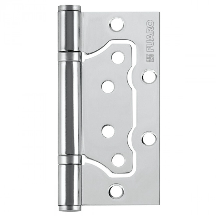 Петля универсальная Fuaro (Фуаро) без врезки 500-2BB 100x2,5 CP (хром)