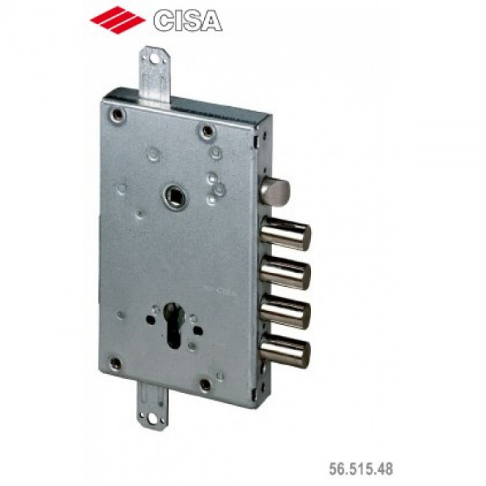Корпус врезного Cisa (Чиза) замка с защёлкой REVOLUTION PRO 56.515.48 (тех. упаковка)