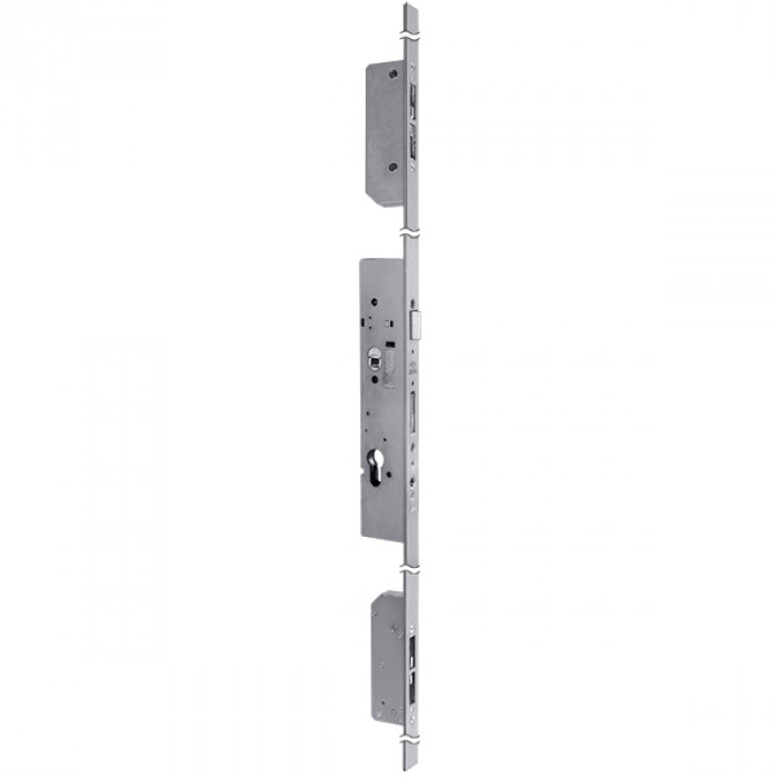 Замок врезной Multitop MAX Cisa (Чиза) 49748.30.0 механич., плоская пл. 24x3 inox backset 92