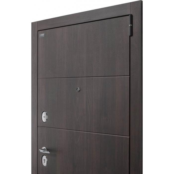 Входная дверь Porta S 4.П50 (AB-6) Almon 28/Grey Veralinga